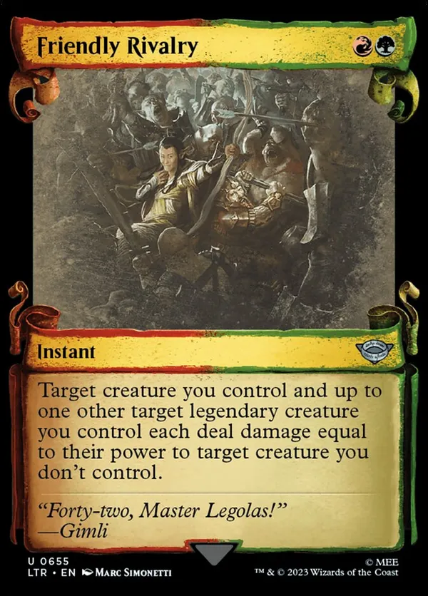 Friendly Rivalry (Showcase Scrolls)