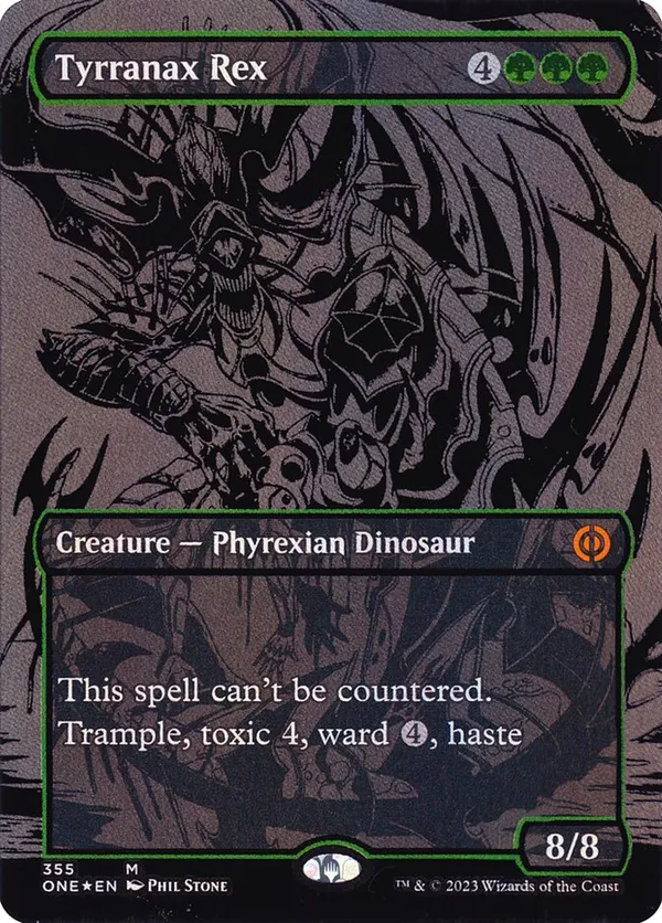 Tyrranax Rex (Oil Slick Raised Foil)