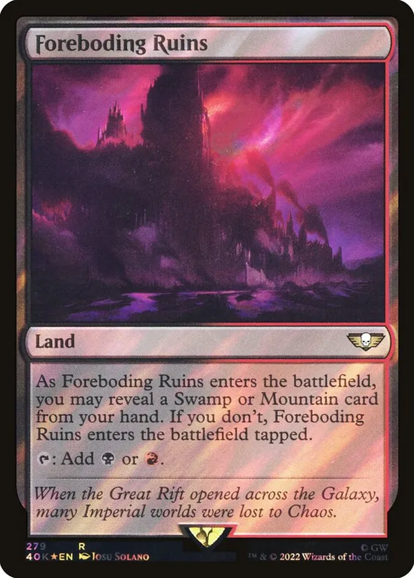 Foreboding Ruins (Surge Foil)