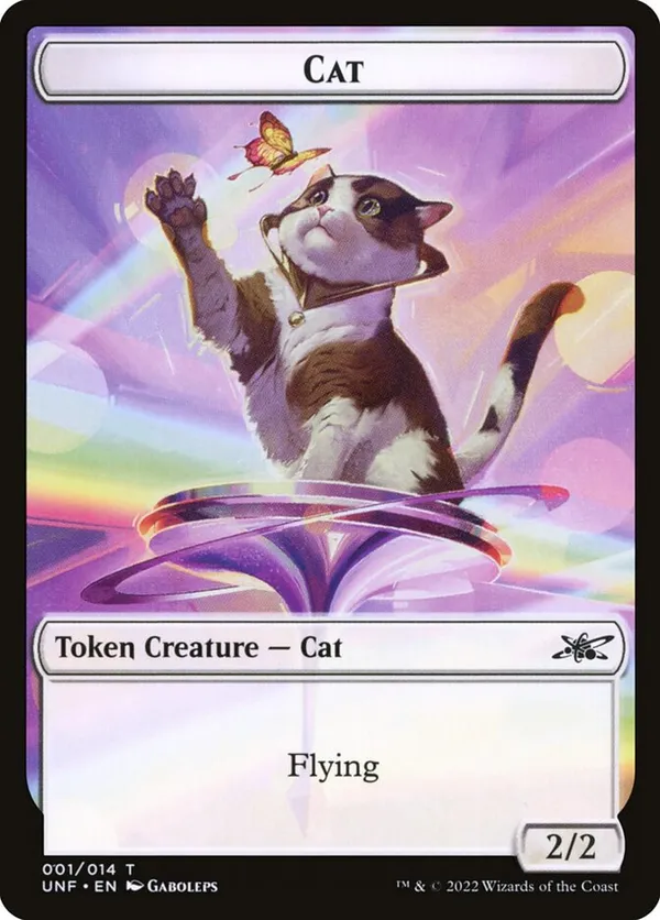 Cat Token (001) (JP ONE Exclusive) • Miscellaneous Promos