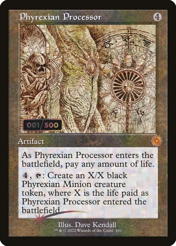 Phyrexian Processor (Schematic) (Serial Numbered)