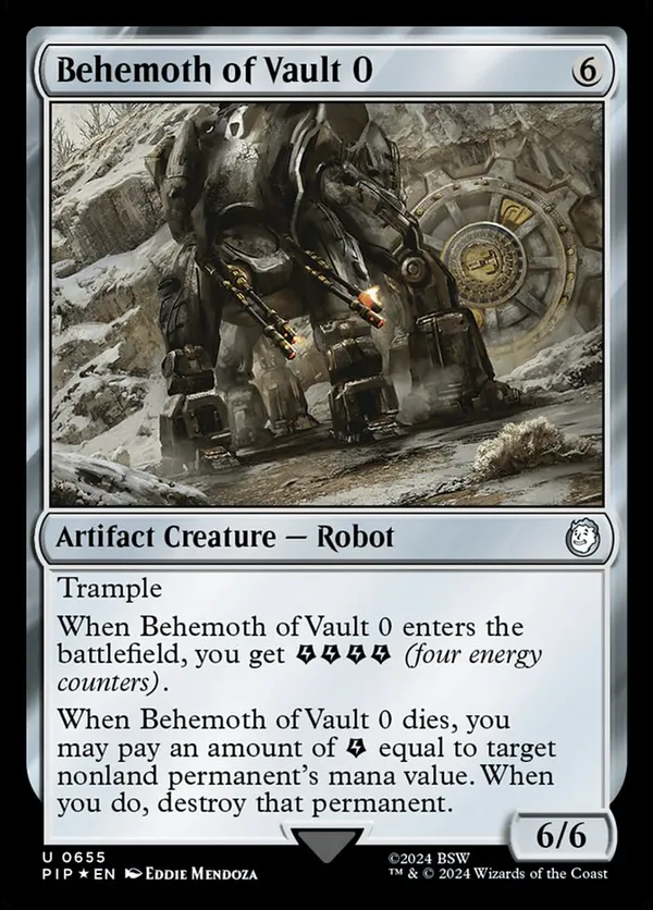 Behemoth of Vault 0 (Surge Foil)