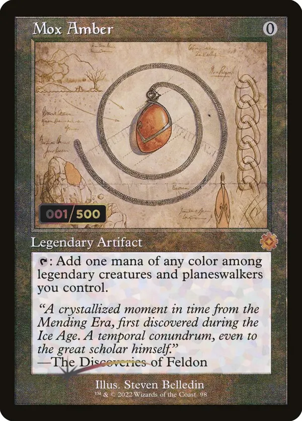 Mox Amber (Schematic) (Serial Numbered)