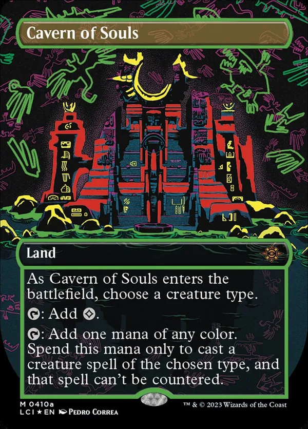 Cavern of Souls (0410a) (Borderless) • The Lost Caverns of Ixalan