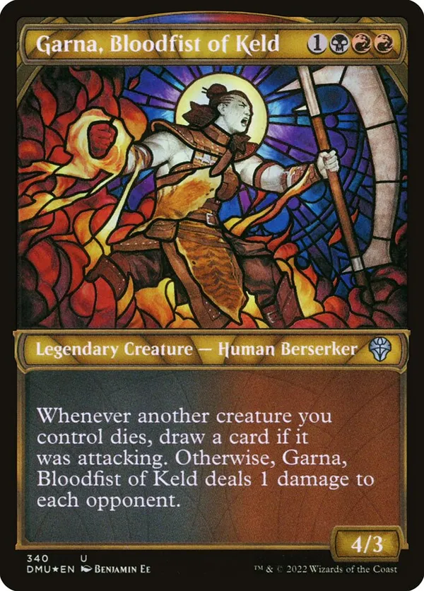 Garna, Bloodfist of Keld (Textured Foil)