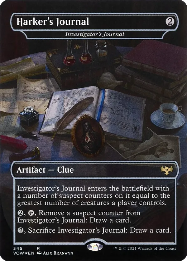 Harker's Journal - Investigator's Journal