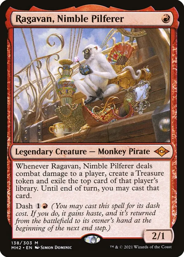 Ragavan, Nimble Pilferer • Modern Horizons 2 (MH2) #138