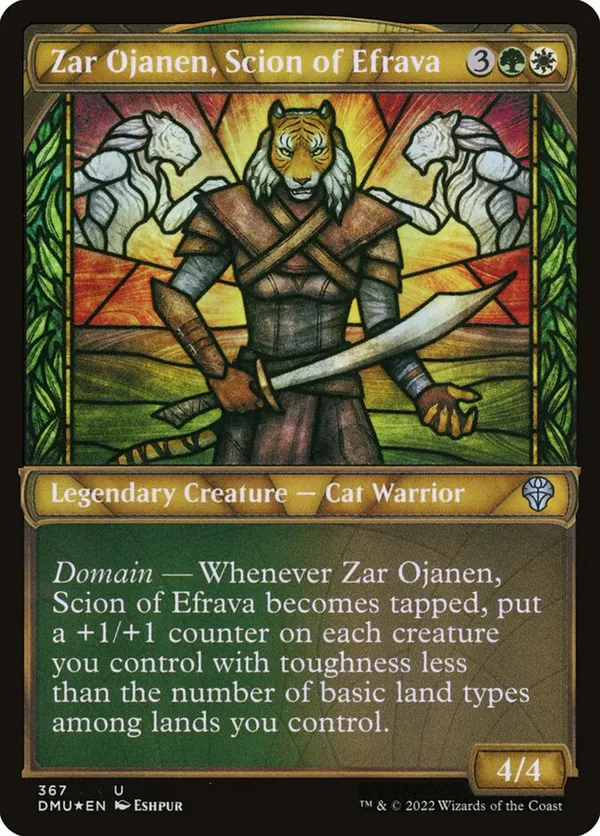 Zar Ojanen, Scion of Efrava (Textured Foil)