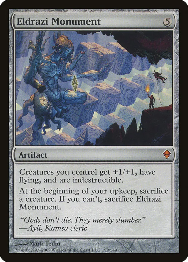 Eldrazi Monument Zendikar (ZEN) #199 Eldrazi Monument Zendikar (ZEN) #199