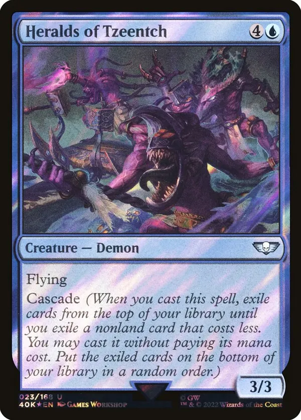 Heralds of Tzeentch (Surge Foil)