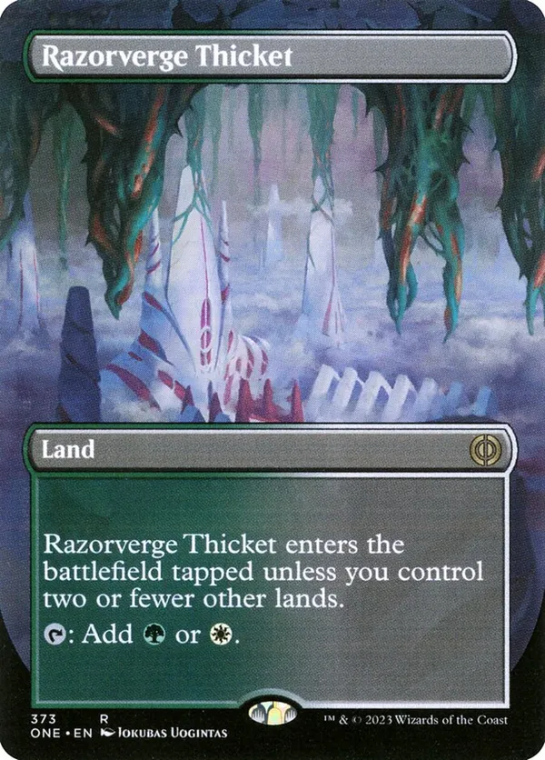 Razorverge Thicket (Borderless)