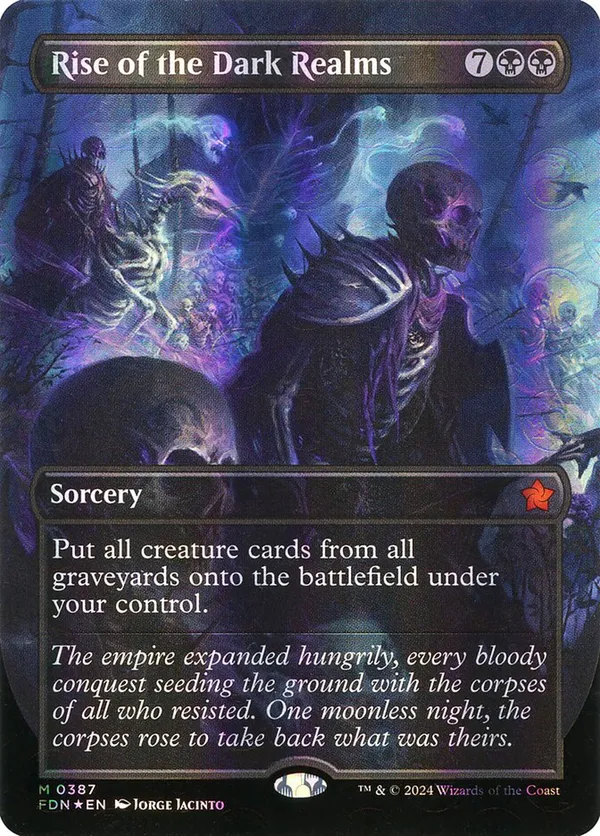 Rise of the Dark Realms (Borderless) (Mana Foil)