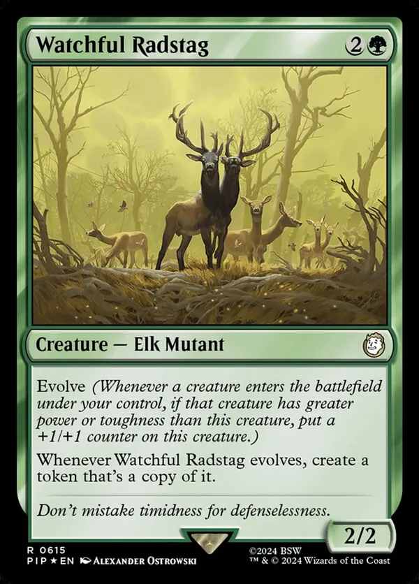 Watchful Radstag (Surge Foil)