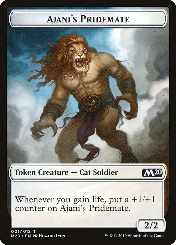 Ajani's Pridemate Token
