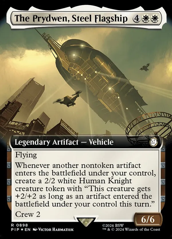 The Prydwen, Steel Flagship (Extended Art) (Surge Foil)