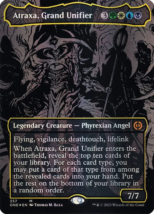 Atraxa, Grand Unifier (Oil Slick Raised Foil)