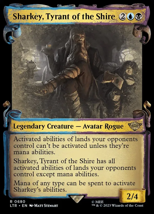 Sharkey, Tyrant of the Shire (Showcase Scrolls)