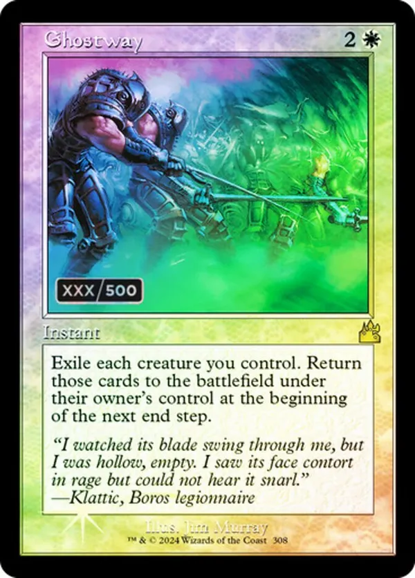 Ghostway (Retro Frame) (Serial Numbered)