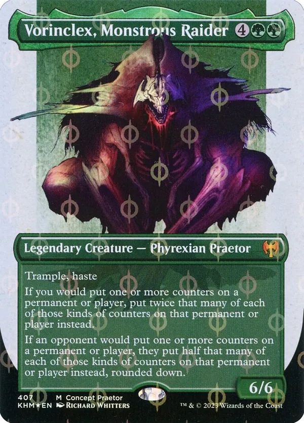 Vorinclex, Monstrous Raider (Concept Praetor) (Step-and-Compleat Foil)