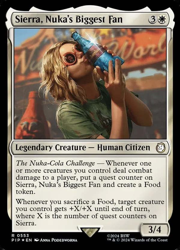 Sierra, Nuka's Biggest Fan (Surge Foil)
