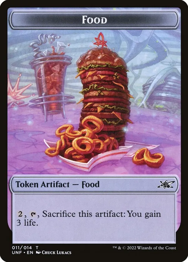 mtg food token cards Squirrel & Food Token Set – Caverns & Calicos main image 1