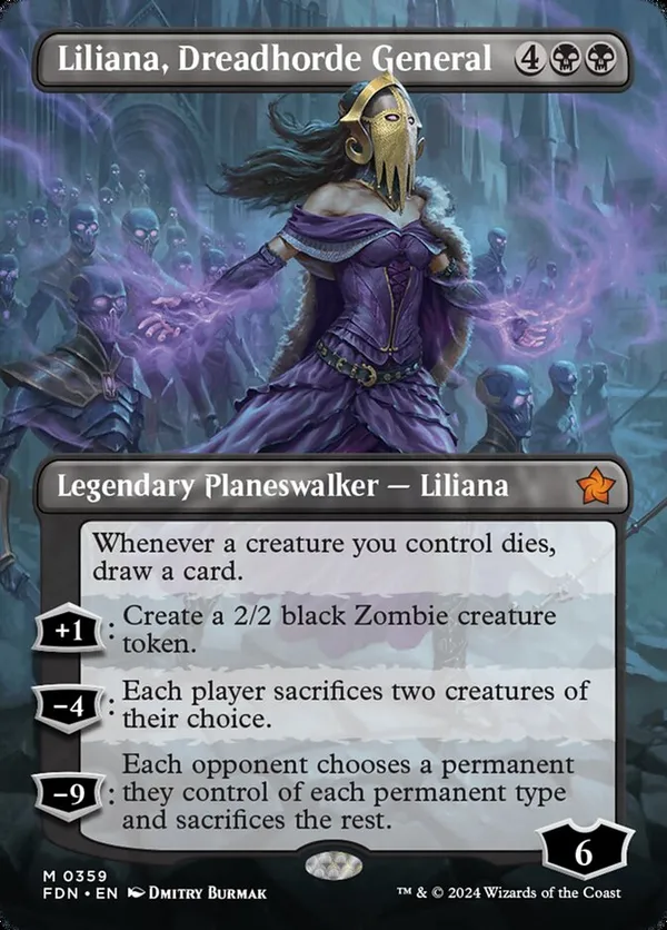 Liliana, Dreadhorde General (Borderless)