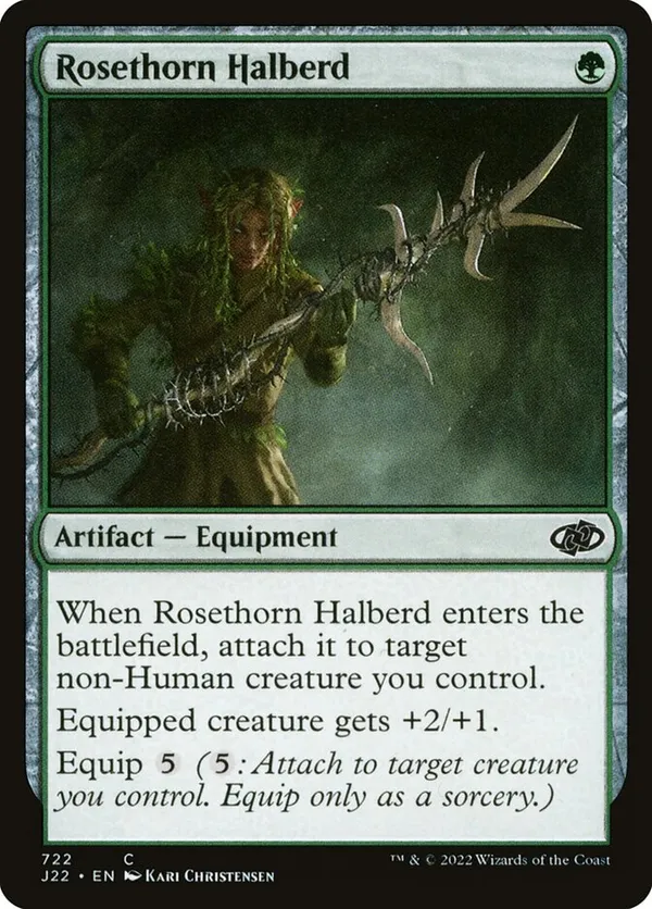 Rosethorn Halberd