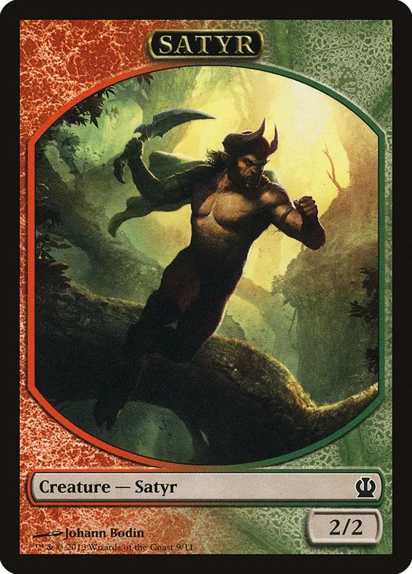 Satyr Token  Theros (THS) #9