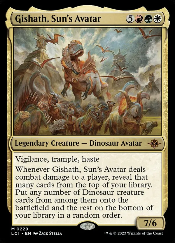 Ghalta, Stampede Tyrant • The Lost Caverns of Ixalan (LCI) #185