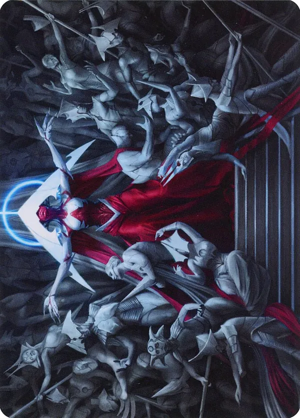 Elesh Norn, Mother of Machines Art Card (2/81) (Gold-Stamped Signature)