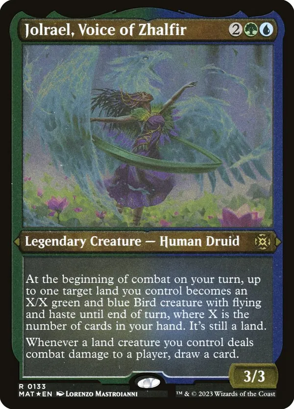 Jolrael, Voice of Zhalfir (Foil Etched)