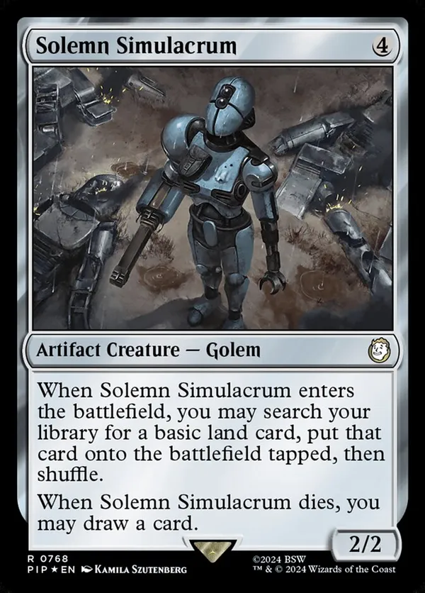 Solemn Simulacrum (Surge Foil)