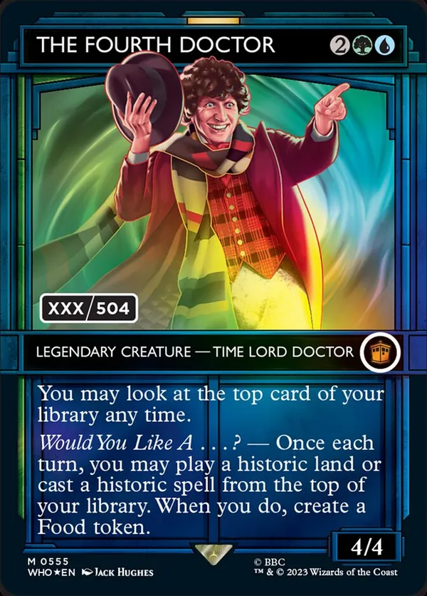 10th doctor mtg card The Tenth Doctor: MTG Doctor Who (surge foil)