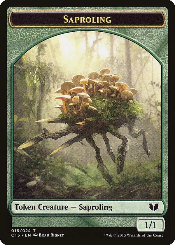 Saproling // Spider Double-Sided Token