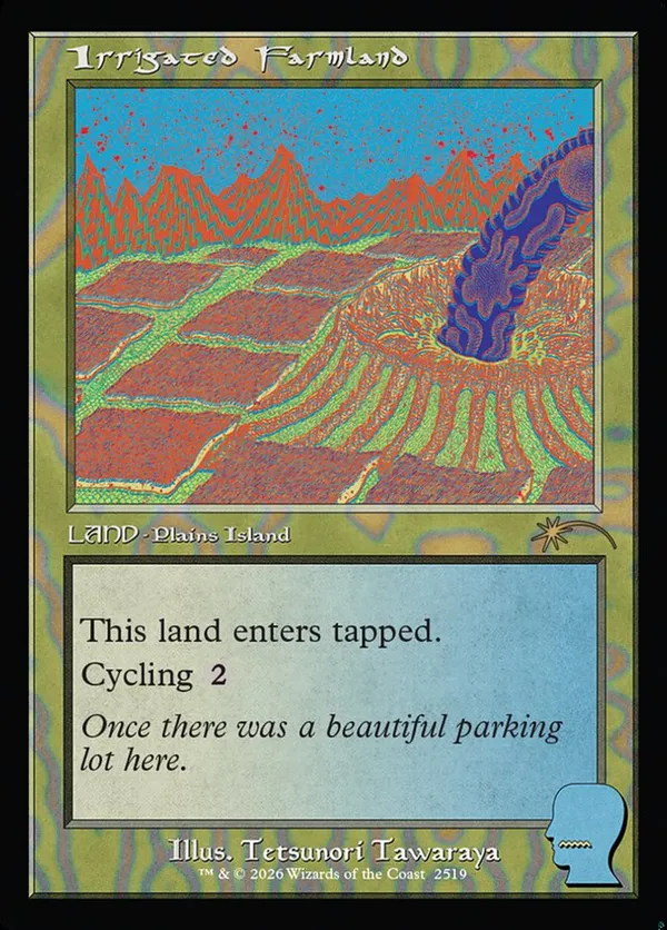 Irrigated Farmland  Secret Lair Series (SLD) #2519