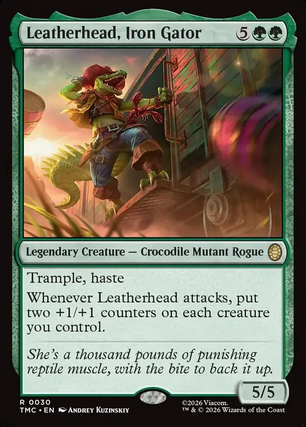 Leatherhead, Iron Gator (Surge Foil)