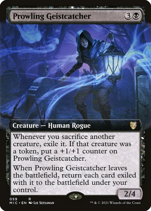 Prowling Geistcatcher (Extended Art)