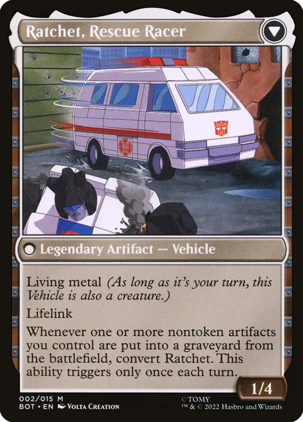 Ratchet, Field Medic