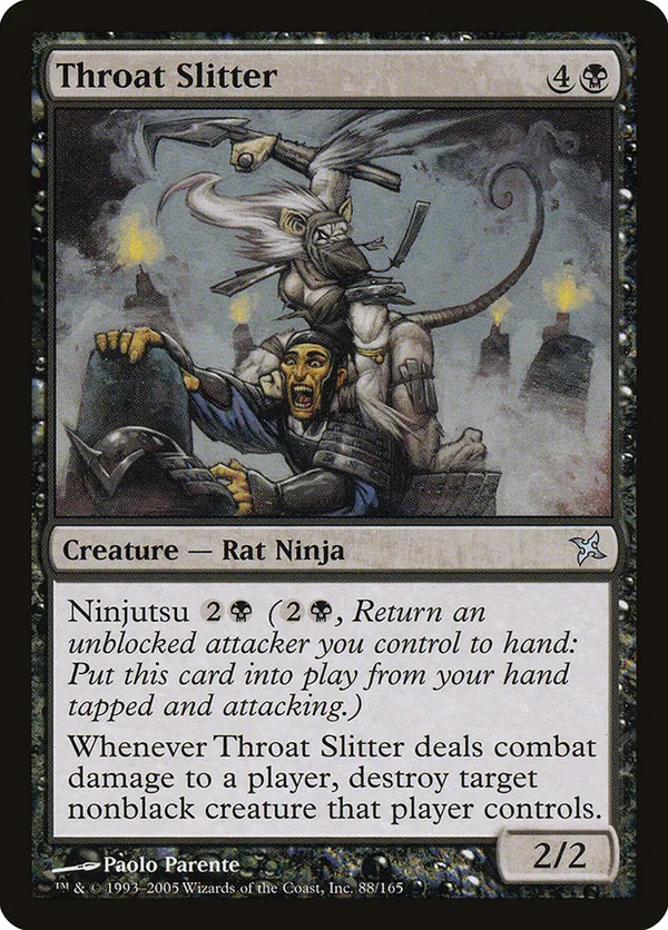 Throat Slitter  Betrayers of Kamigawa (BOK) #88