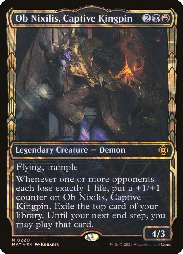 Ob Nixilis, Captive Kingpin (Halo Foil)