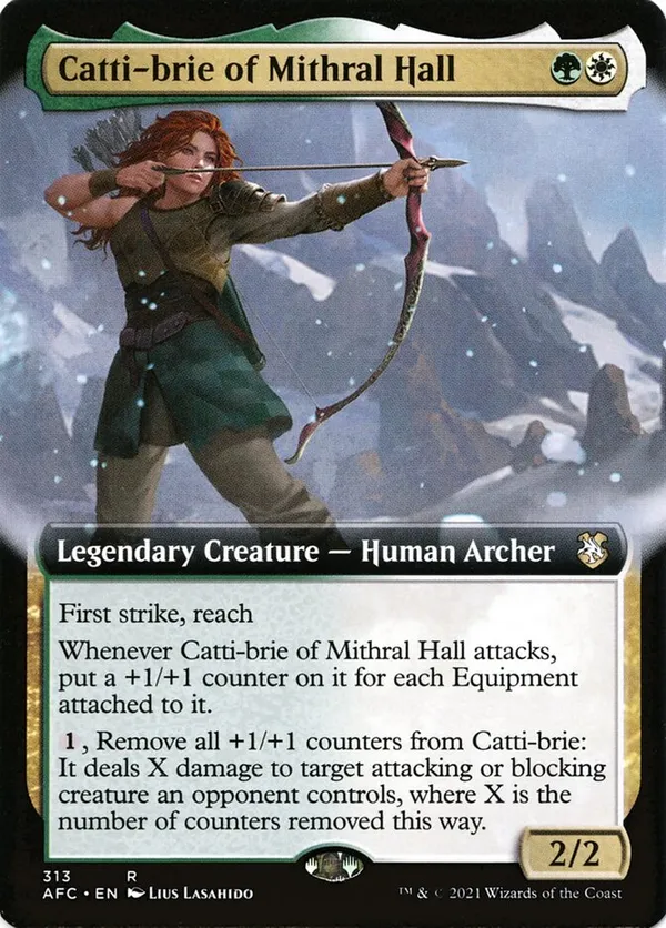 Catti-brie of Mithral Hall (Extended Art)