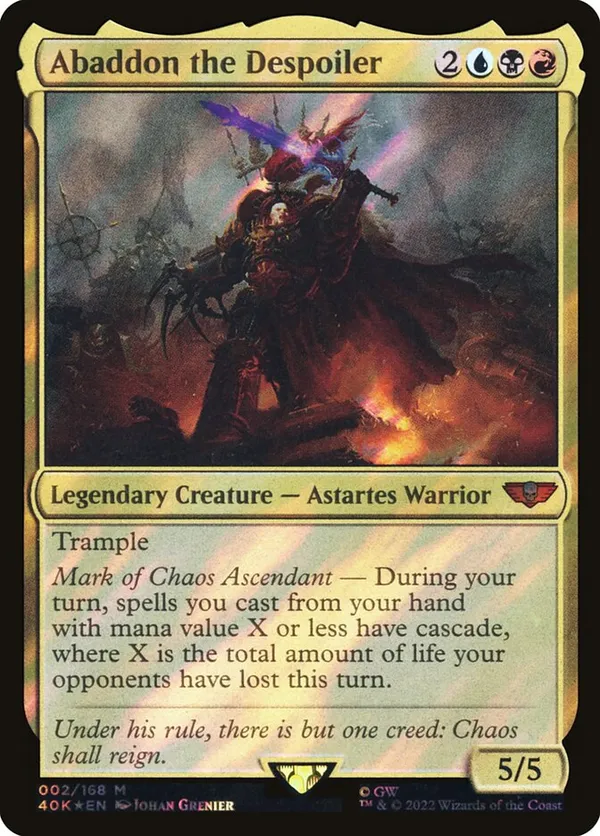 Abaddon the Despoiler (Surge Foil)