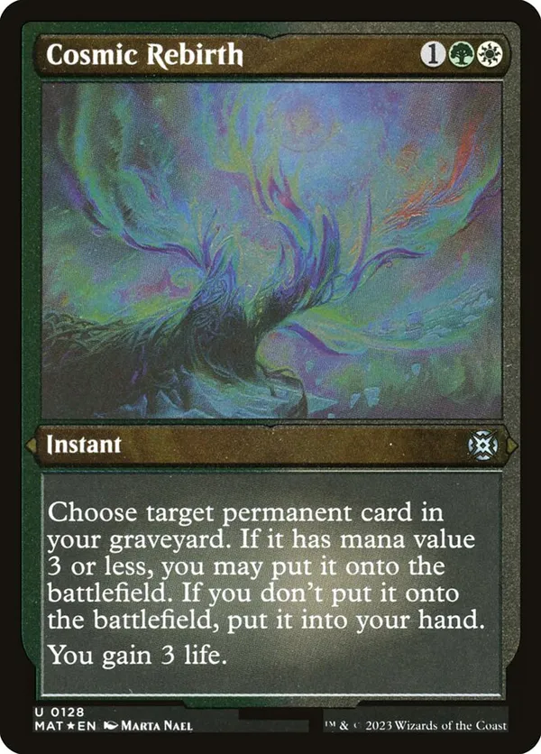 Cosmic Rebirth (Foil Etched)