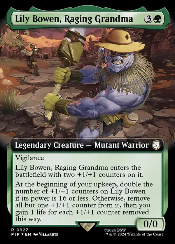 Lily Bowen, Raging Grandma (Extended Art) (Surge Foil)