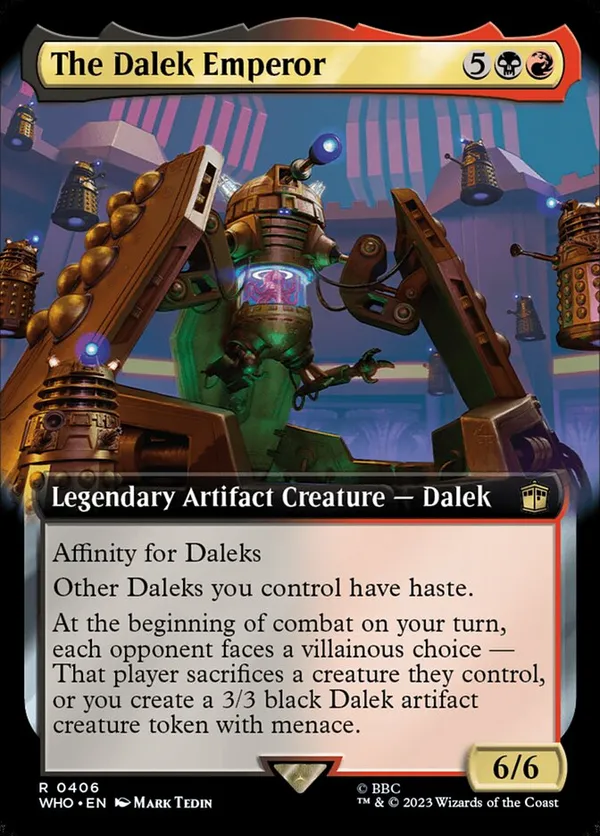 The Dalek Emperor (Extended Art)