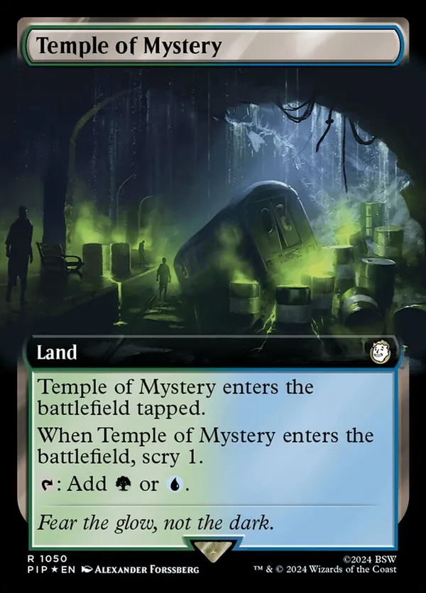 Temple of Mystery (Extended Art) (Surge Foil)