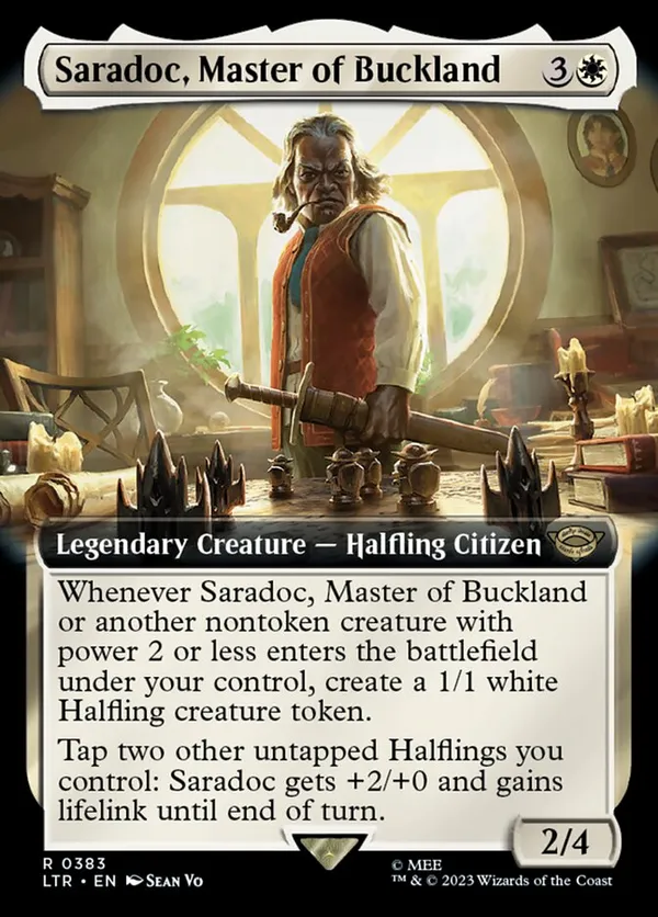 Saradoc, Master of Buckland (Extended Art)