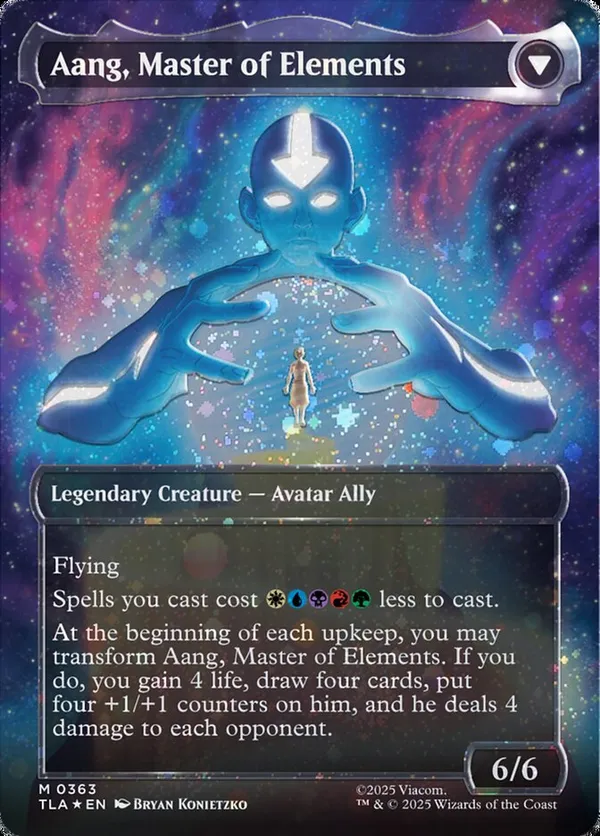 Avatar Aang (Raised Foil)