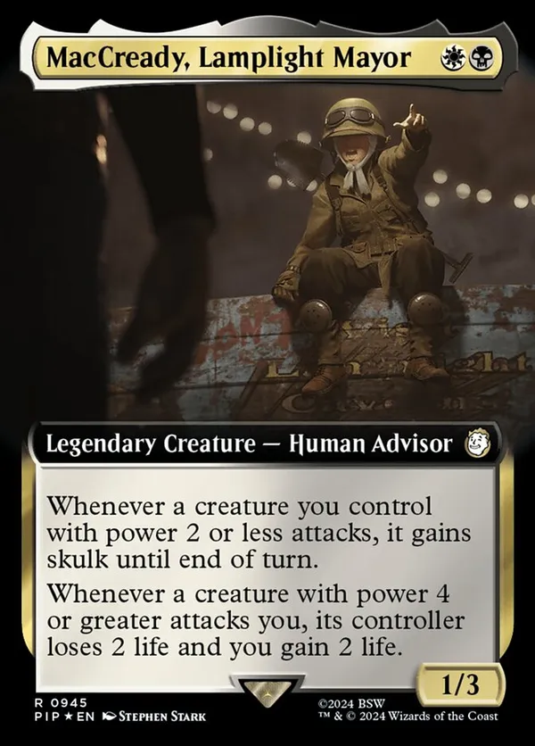 MacCready, Lamplight Mayor (Extended Art) (Surge Foil)