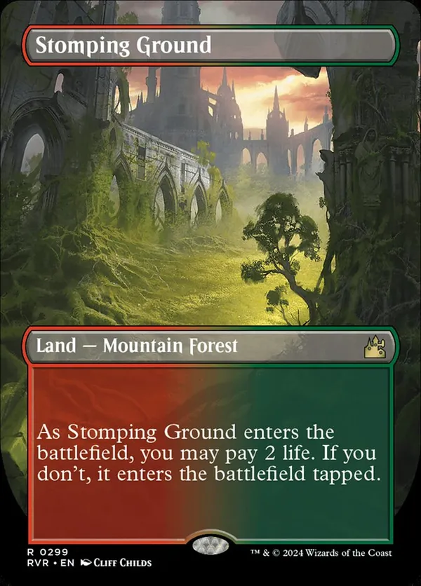 踏み鳴らされる地/Stomping Ground [UNF-BF] foil 踏み鳴らされる地/Stomping Ground [UNF-BF] foil jp_05cada0e9d